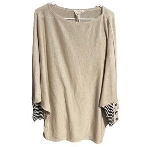 ⭐️4 for $10⭐️Slouchy Oversized Tunic Blouse.